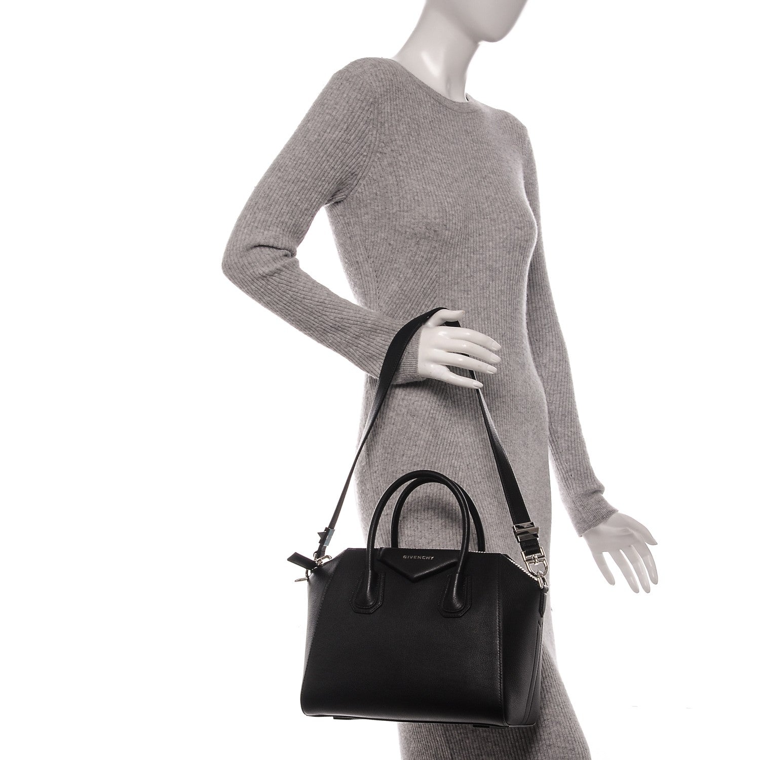 Givenchy Sugar Goatskin Small Antigona Black 2 of 7