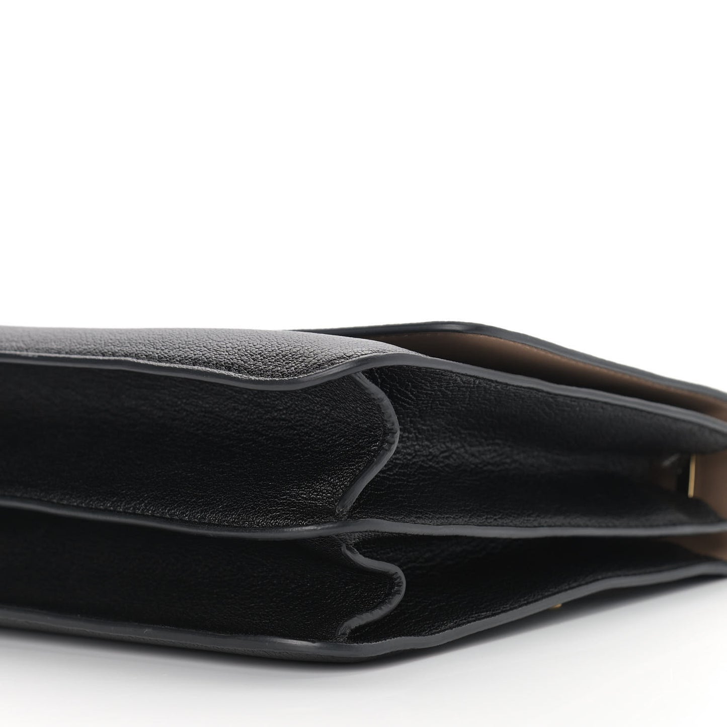 Grained Calfskin Medium TB Bag Black