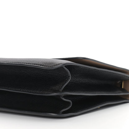 Burberry Grained Calfskin Medium TB Bag Black 12 of 12