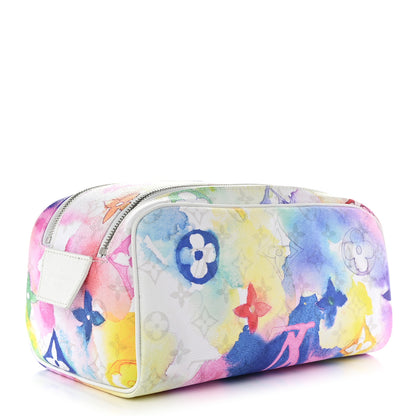 Louis Vuitton Monogram Watercolor Dopp Kit Toilet Pouch Multicolor 3 of 10