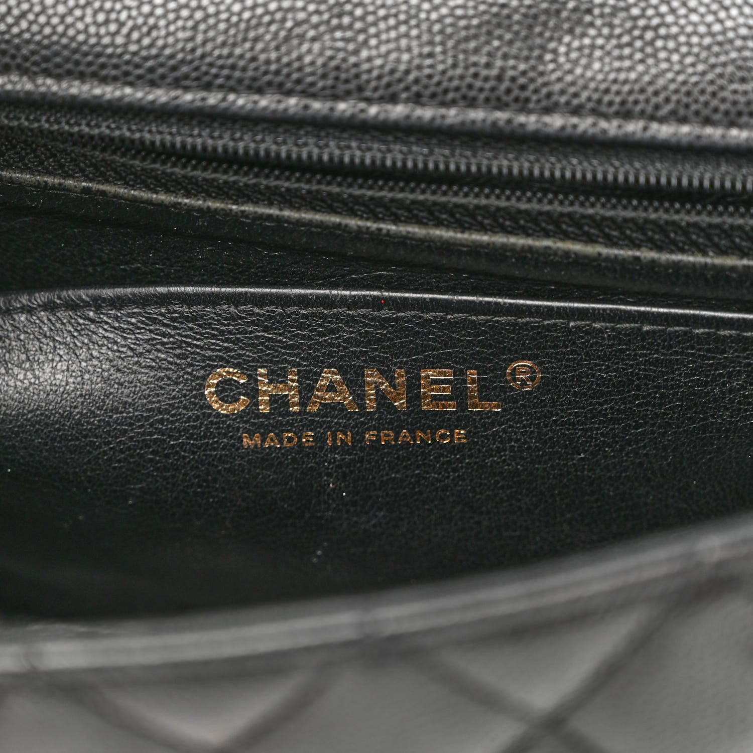 Chanel Caviar Quilted Mini Rectangular Flap Black 6 of 12