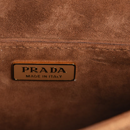 Prada Velvet Cahier Belt Bag Cammello 7 of 8