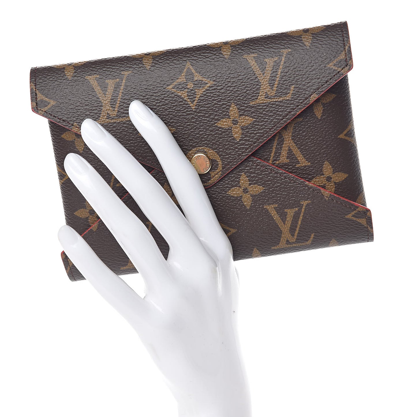 Monogram Medium Kirigami Pochette Insert Coquelicot