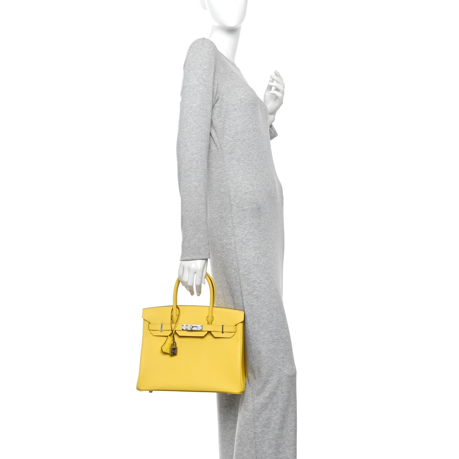 Hermes Epsom Birkin 30 Jaune De Naples 2 of 13