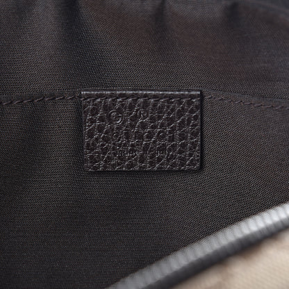 Gucci Monogram Belt Bag Dark Brown 6 of 10