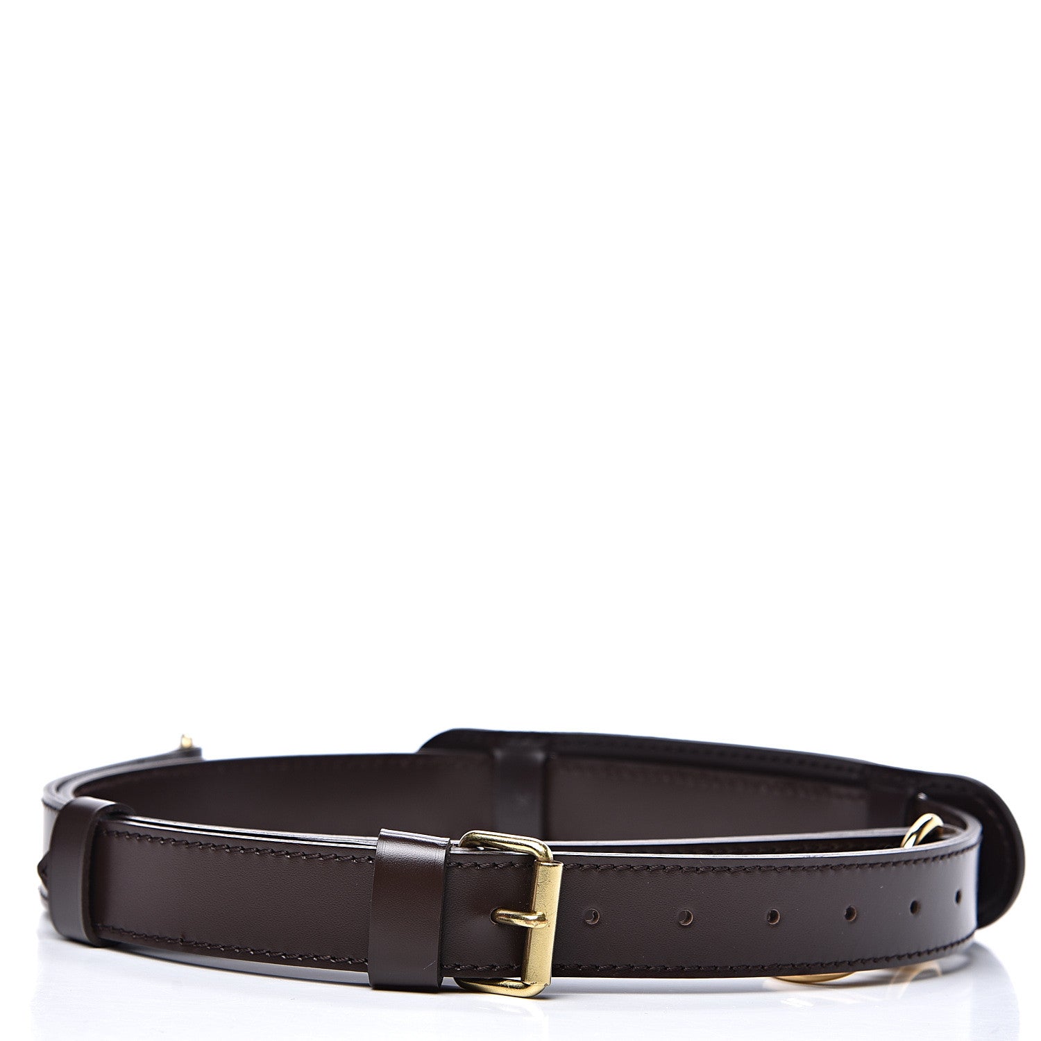 Louis Vuitton Calfskin Keepall Bandouliere Adjustable Shoulder Strap Brown 2 of 4