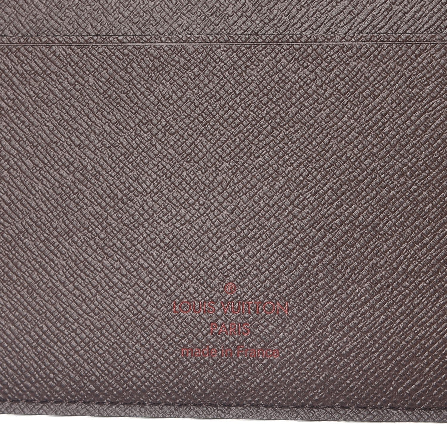 Louis Vuitton Damier Ebene Desk Agenda Cover 6 of 7