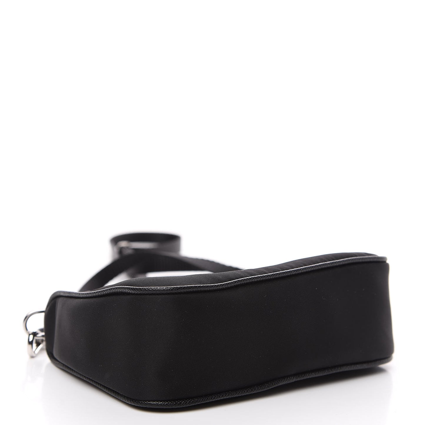 Tessuto Nylon Mini Re-Edition 2000 Shoulder Bag Black
