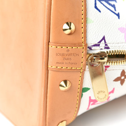 Louis Vuitton Monogram Multicolor Alma White 8 of 9
