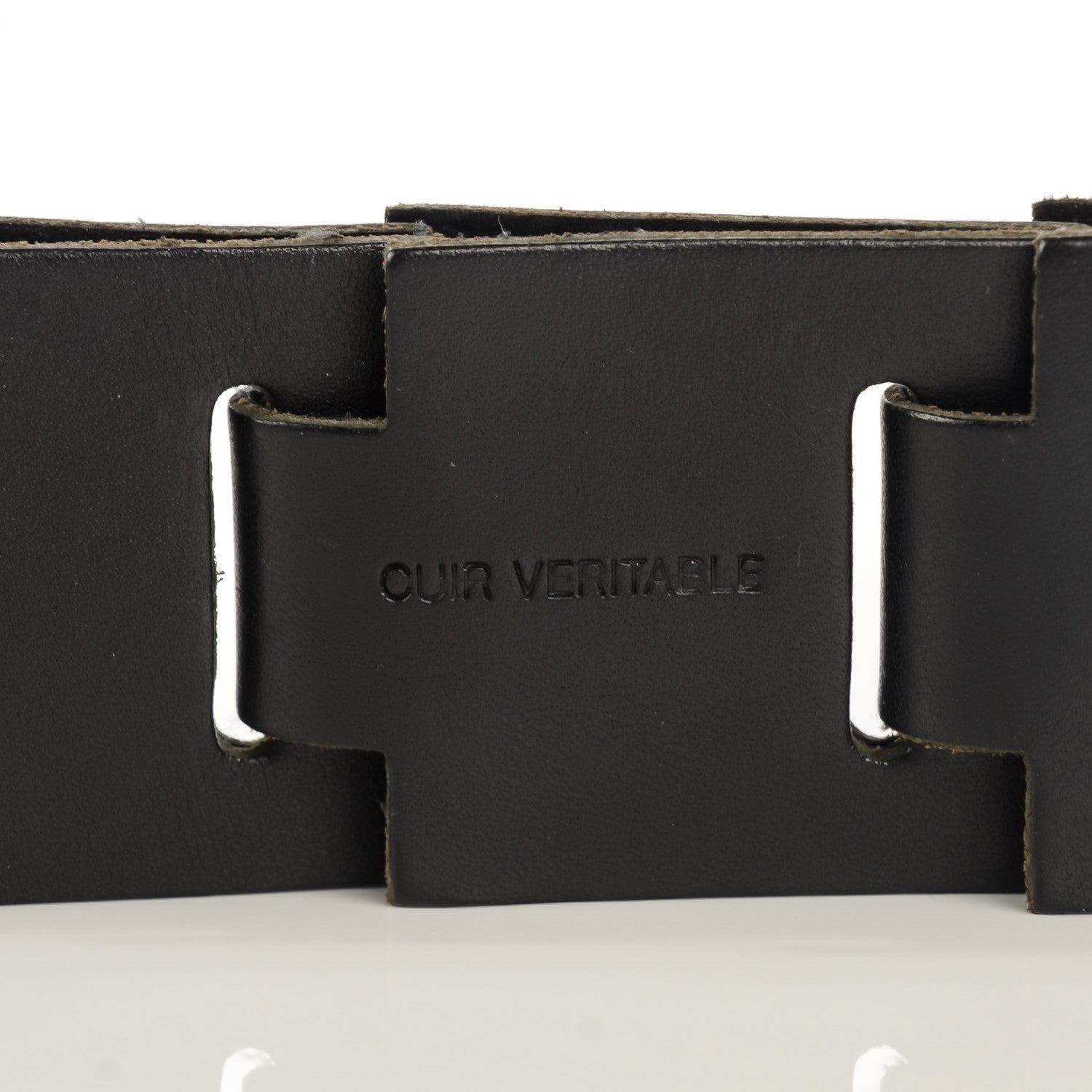 Chanel Leather Link Belt Black 4 of 9