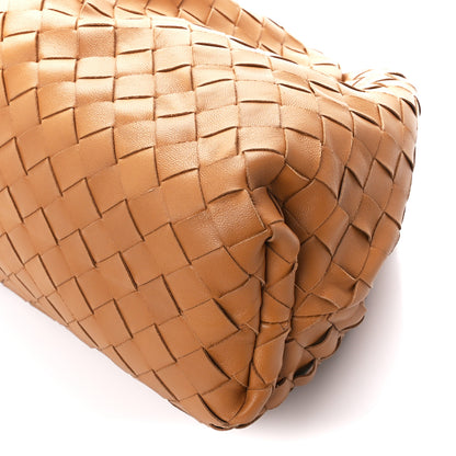 Bottega Veneta Nappa Maxi Intrecciato The Pouch Oversized Clutch Caramel 11 of 13