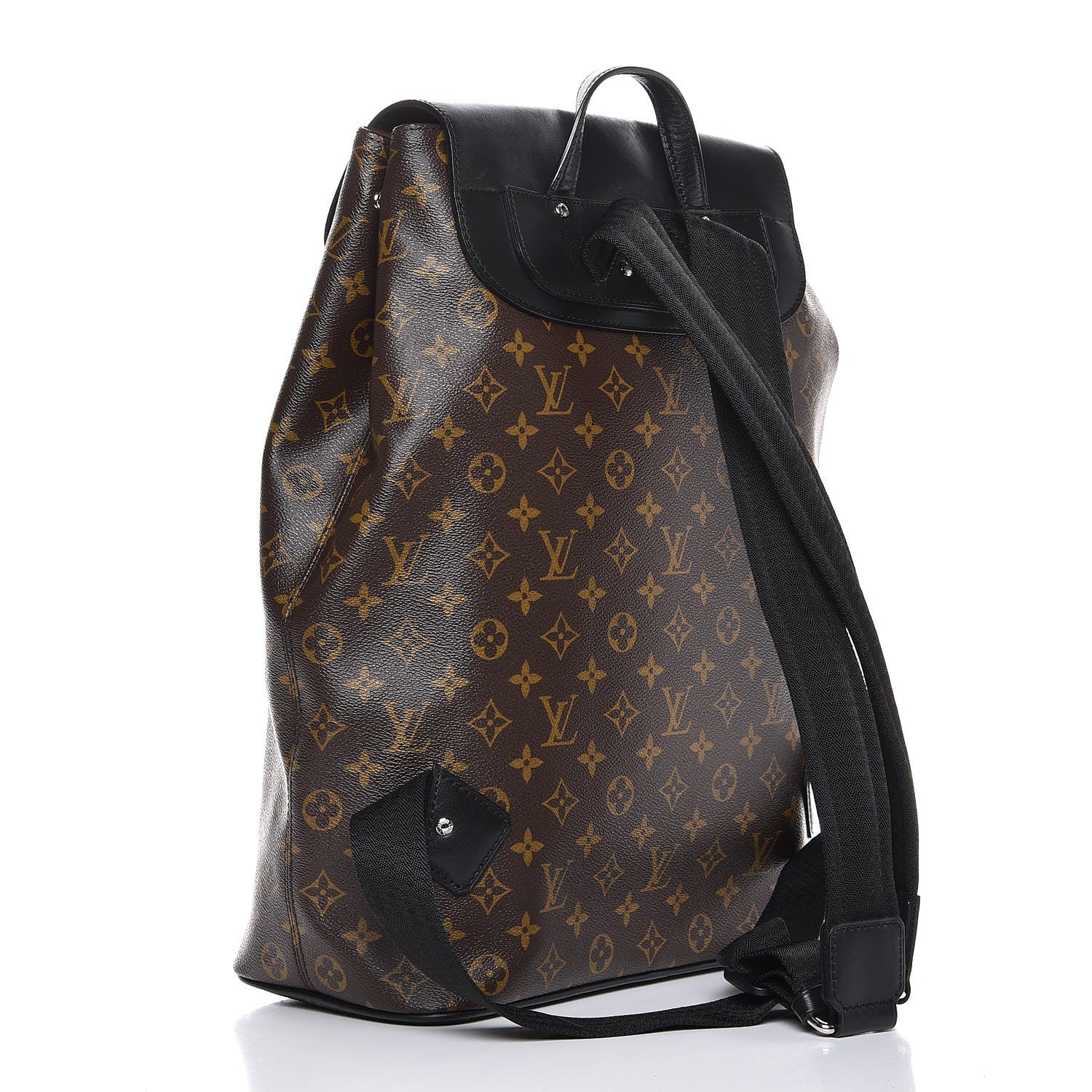 Louis Vuitton Monogram Macassar Palk Backpack 3 of 15