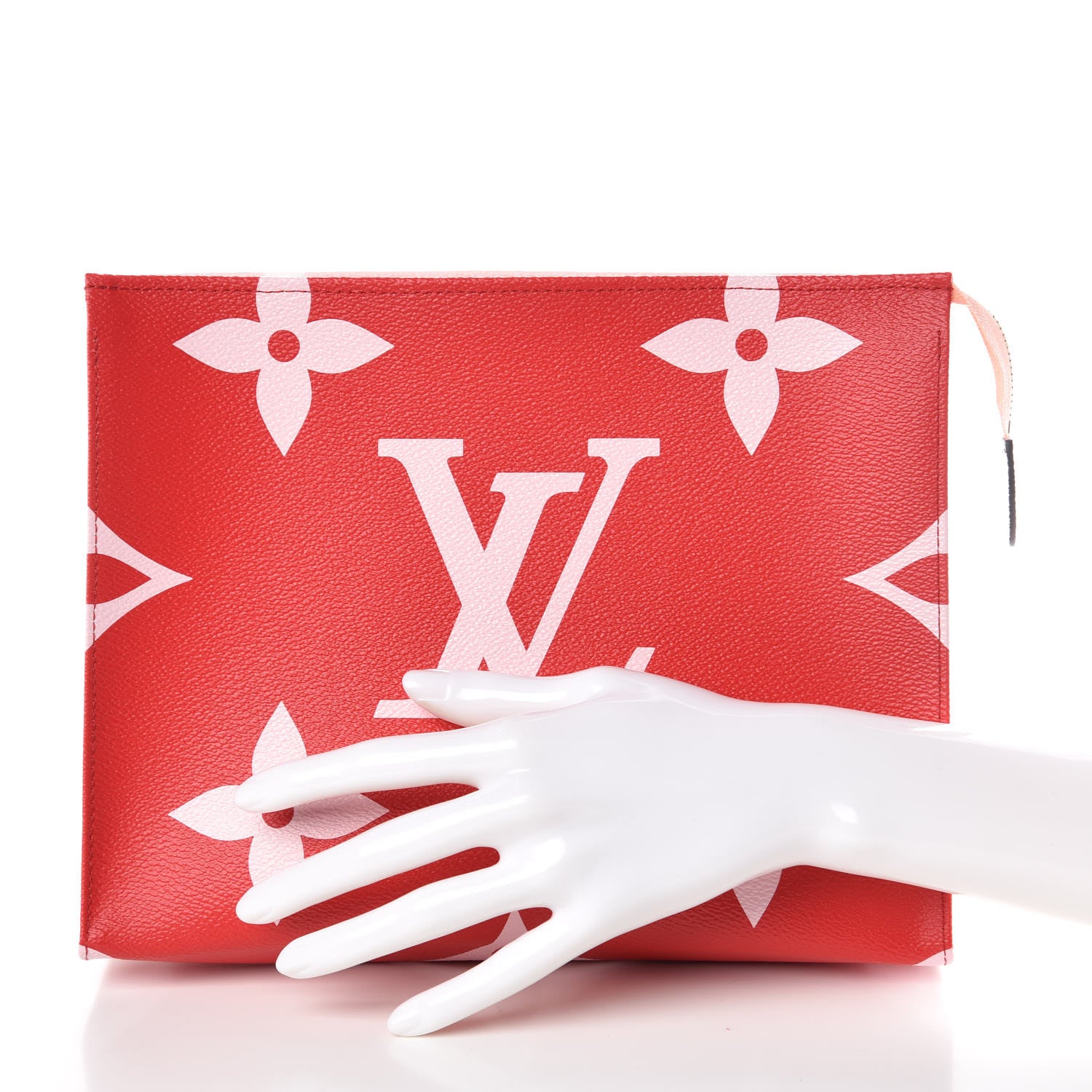 Louis Vuitton Monogram Giant Toiletry Pouch 26 Rouge 2 of 8