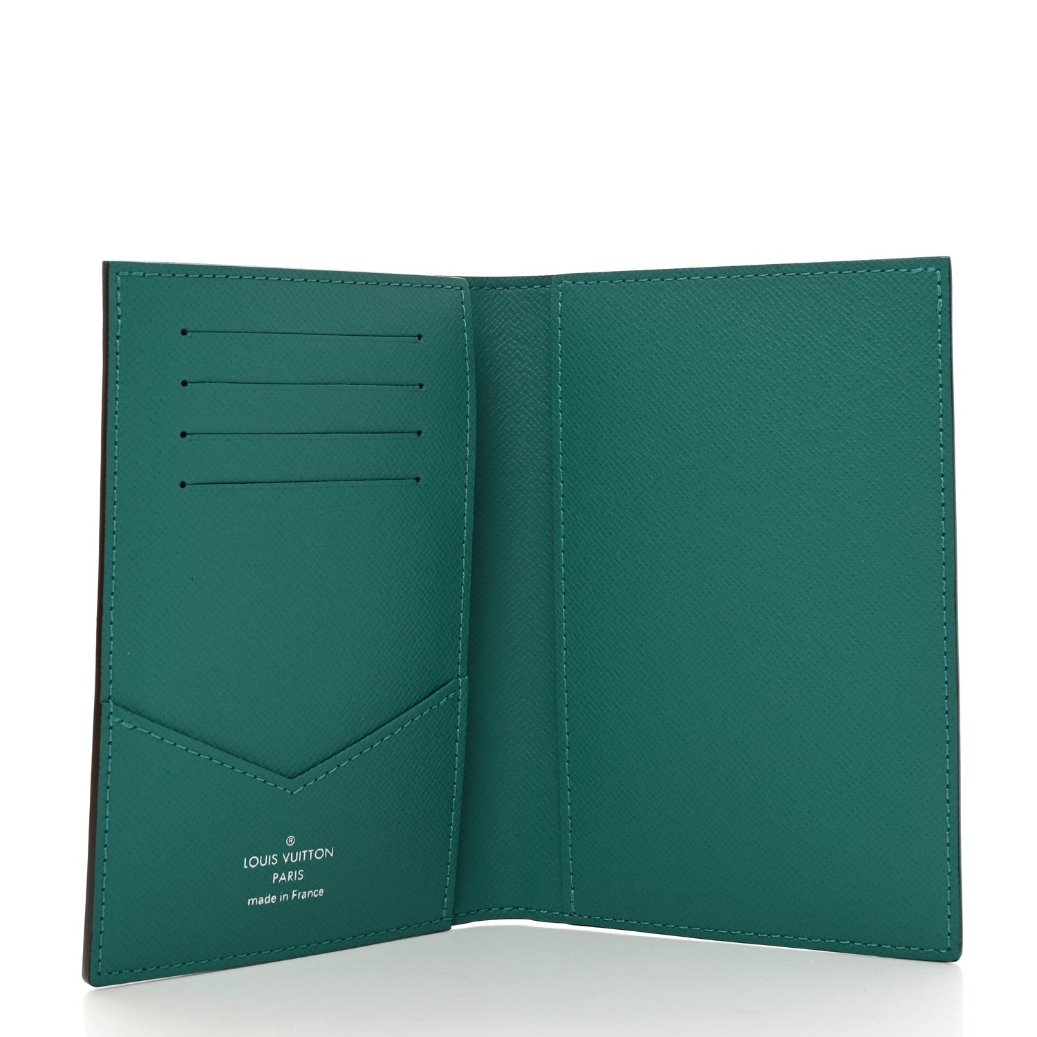 Louis Vuitton Monogram Taiga Passport Cover Vert 5 of 8