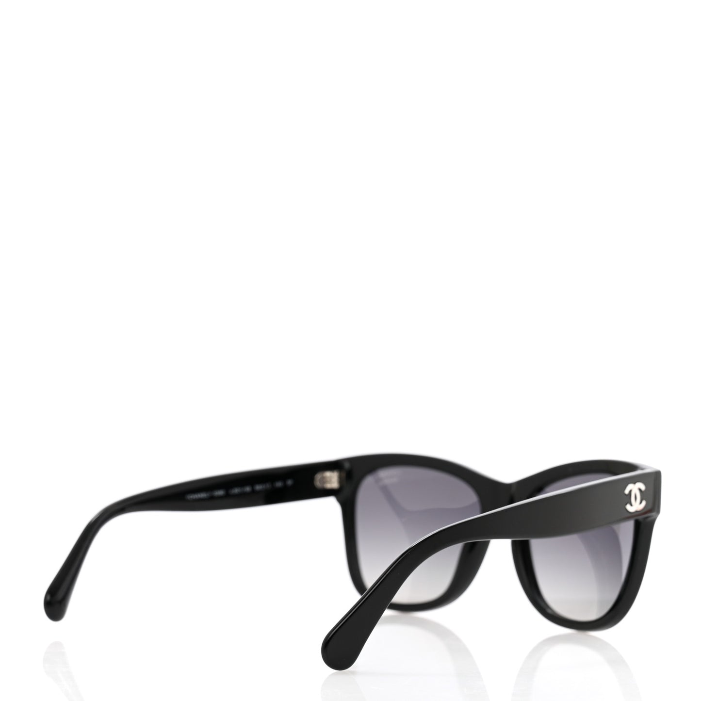 Acetate Polarized Square CC Sunglasses 5380 Black