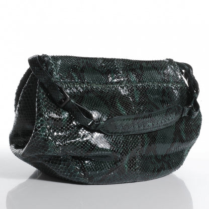 Bottega Veneta Shiny Python Shoulder Bag Bottle 3 of 8