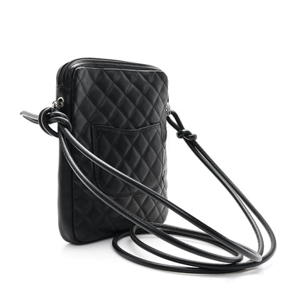 Chanel Calfskin Quilted Medium Cambon Messenger Black 3 of 10