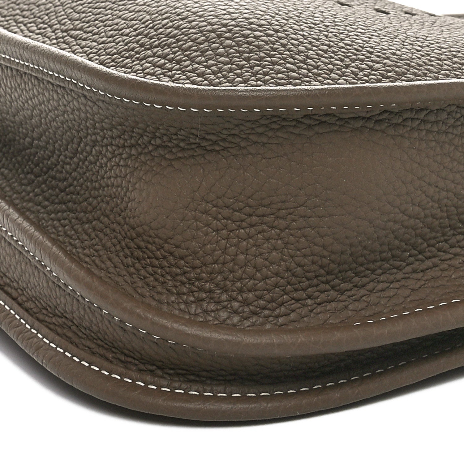 Hermes Taurillon Clemence Evelyne III PM Etoupe 9 of 10