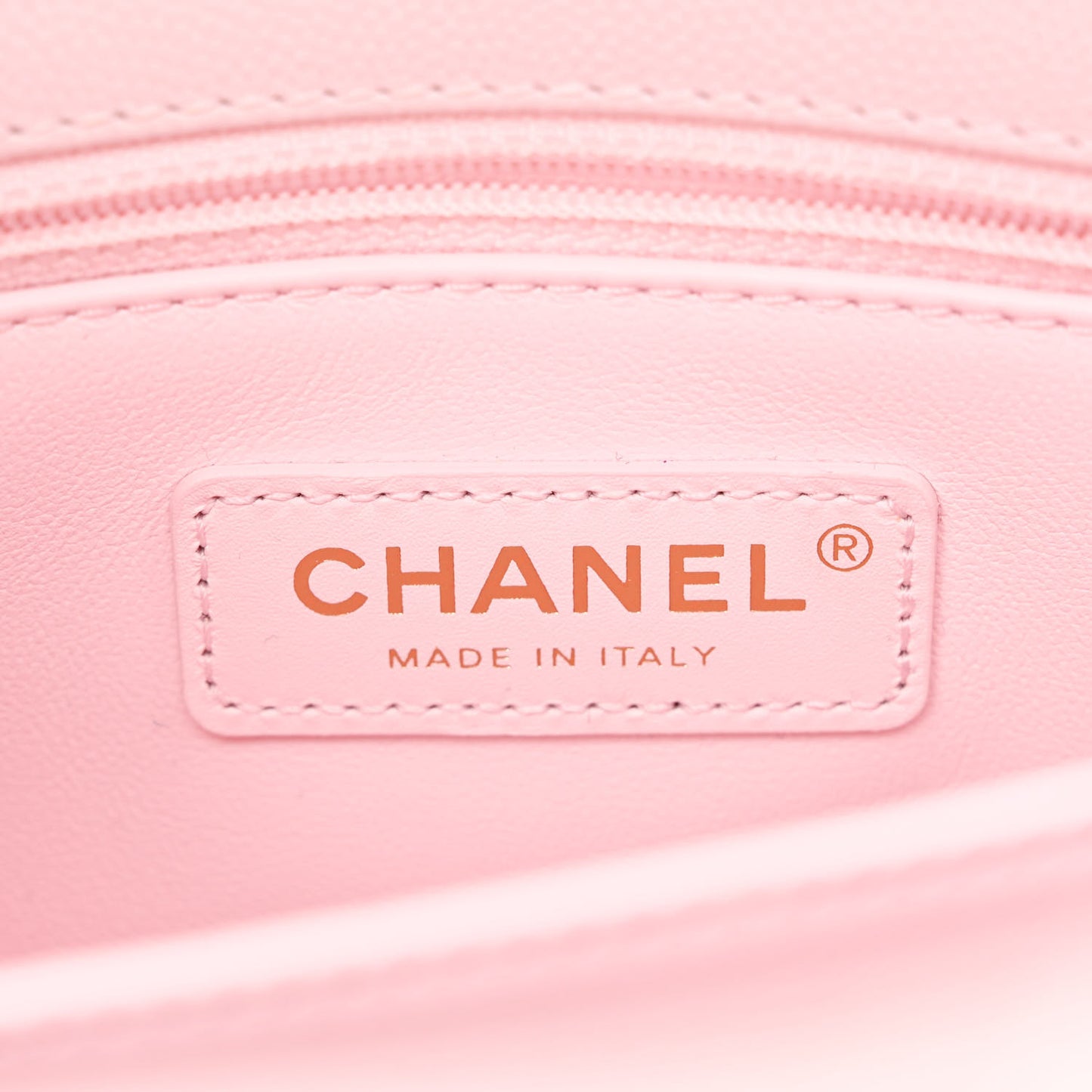 Caviar Quilted Mini Coco Handle Flap Light Pink