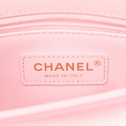 Chanel Caviar Quilted Mini Coco Handle Flap Light Pink 6 of 11
