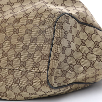 Gucci Monogram Large Sukey Tote Beige Ebony Black 9 of 13