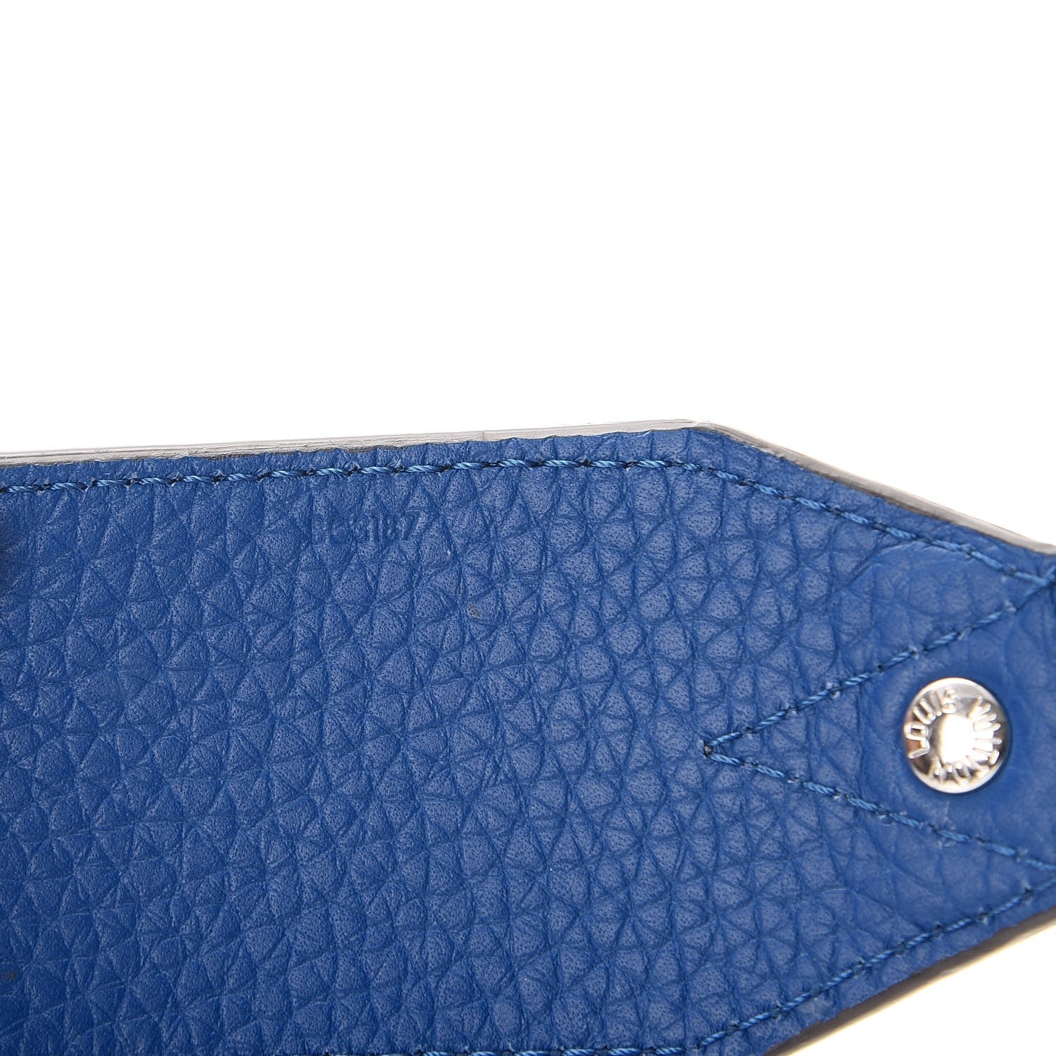 Louis Vuitton Taurillon Bandouliere Shoulder Strap Blue 5 of 10
