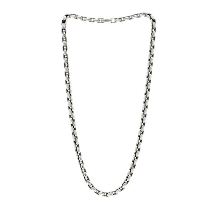 David Yurman Sterling Silver 6.5mm Streamline Elongated Chain Necklace 3 of 5