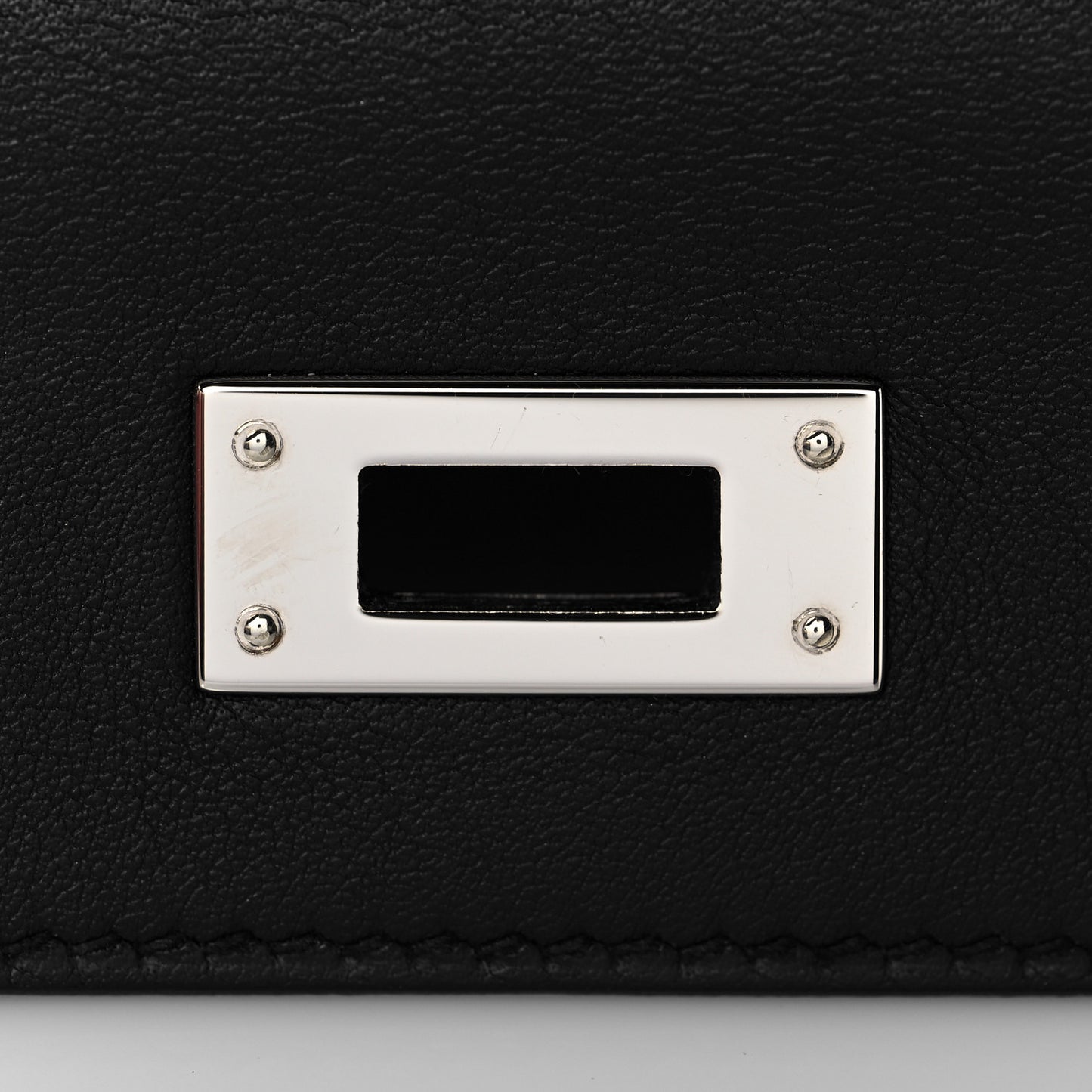 Swift Kelly Cut Clutch Pochette Black