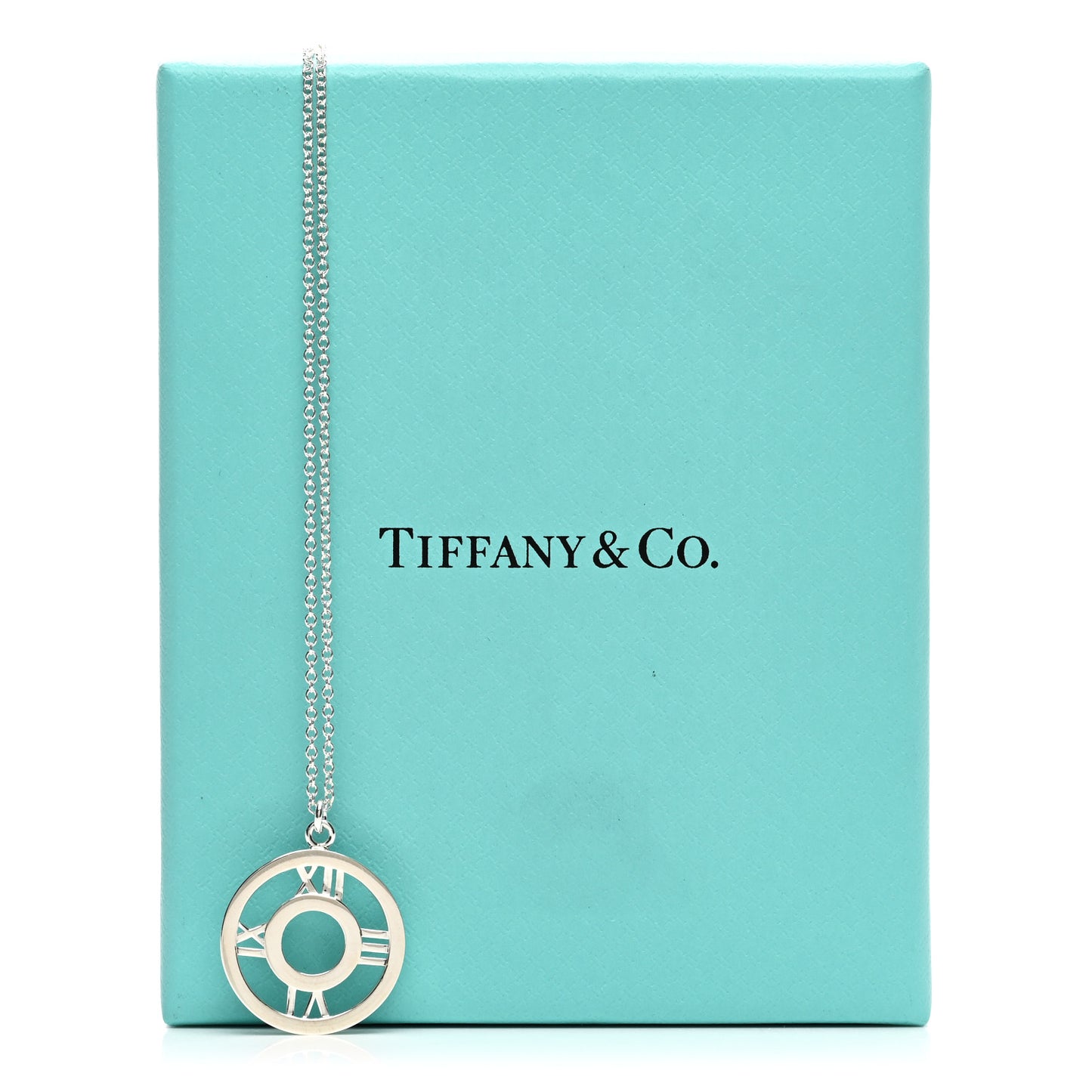 Sterling Silver Medium Atlas Open Pendant Necklace