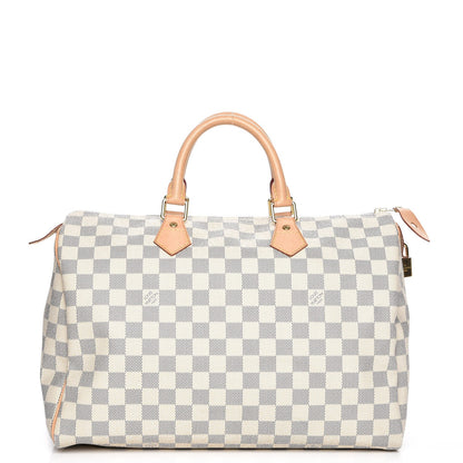 Louis Vuitton Damier Azur Speedy 35 1 of 8