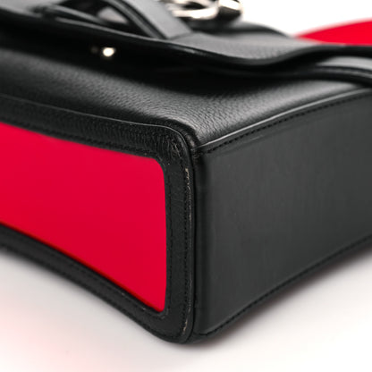 Christian Louboutin Pebbled Calfskin Small Rubylou Shoulder Bag Black 8 of 8