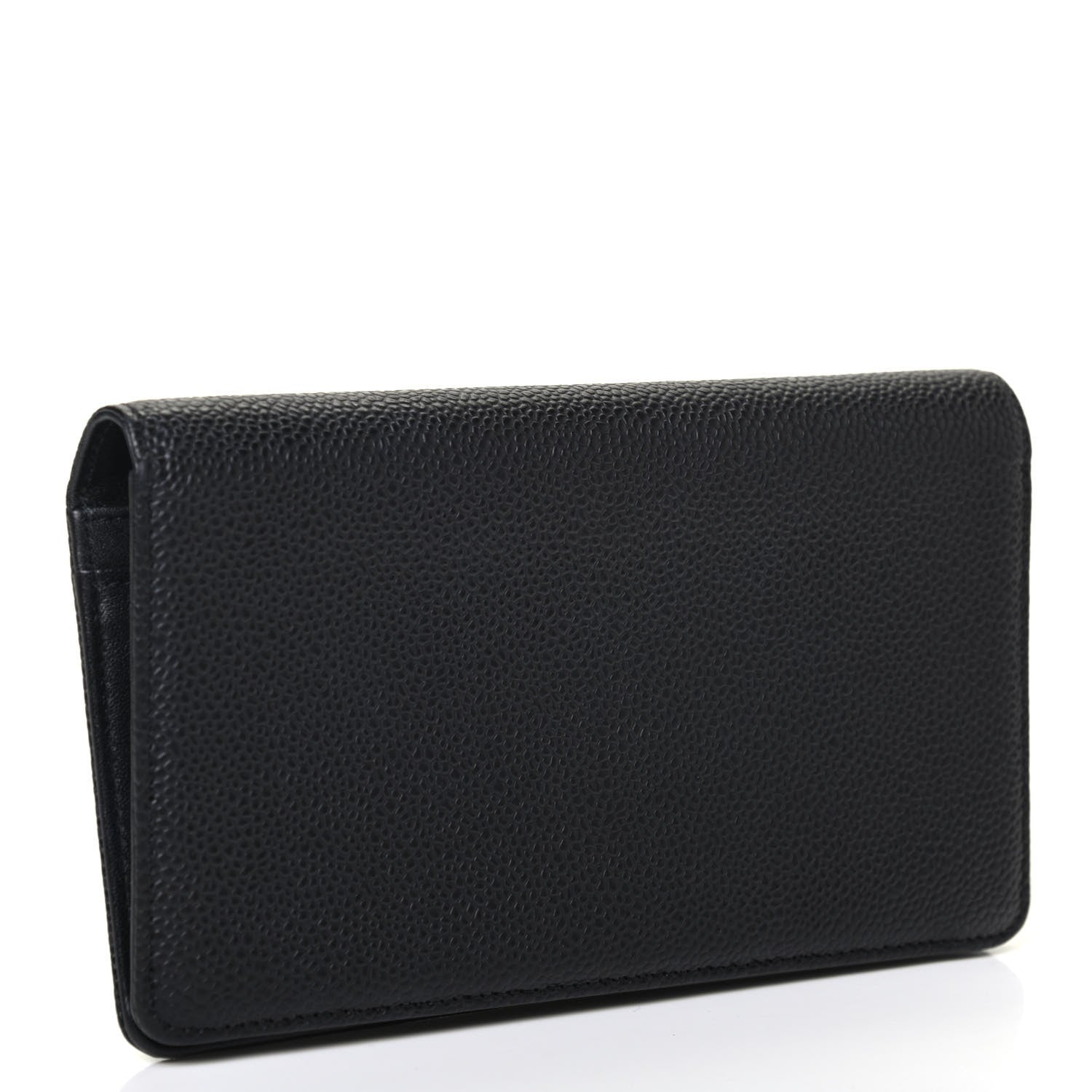 Chanel Caviar Timeless CC Yen Wallet Black 2 of 4