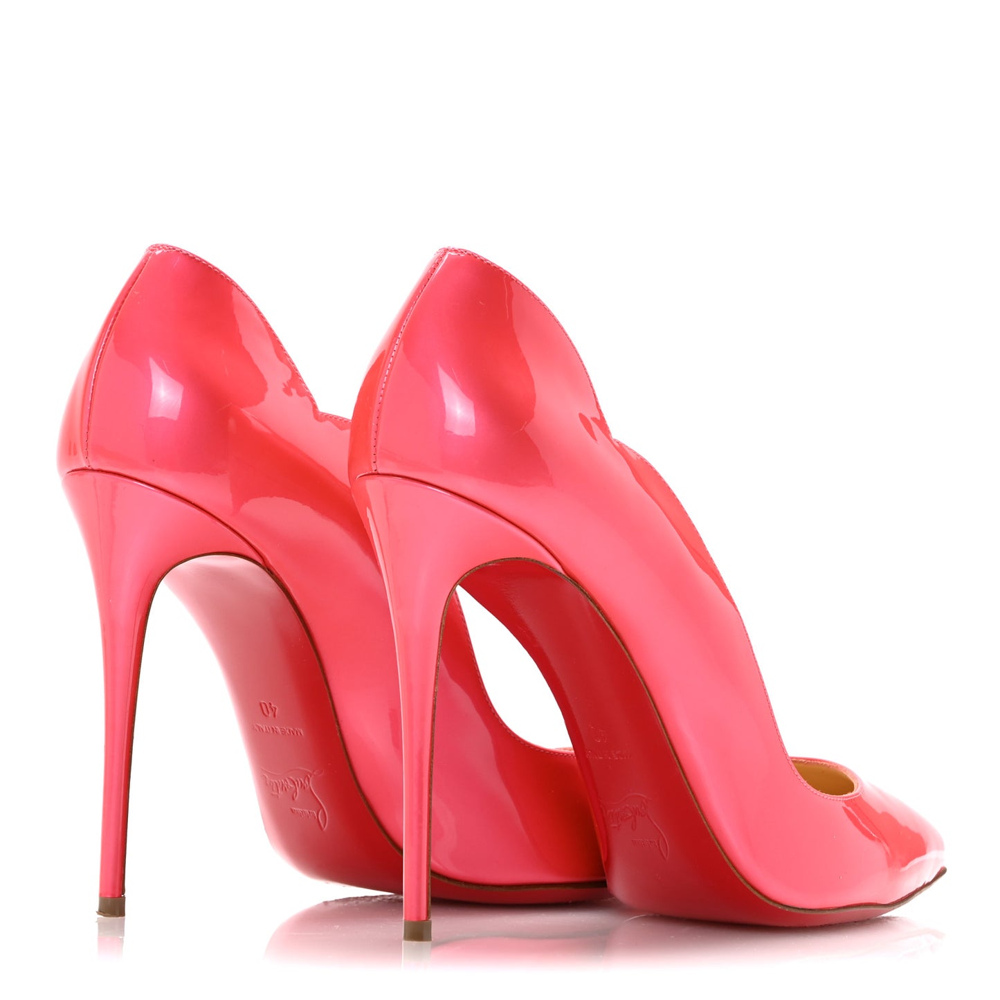 Metallic Patent Fluo Hot Chick 100 Pumps 40 Florida