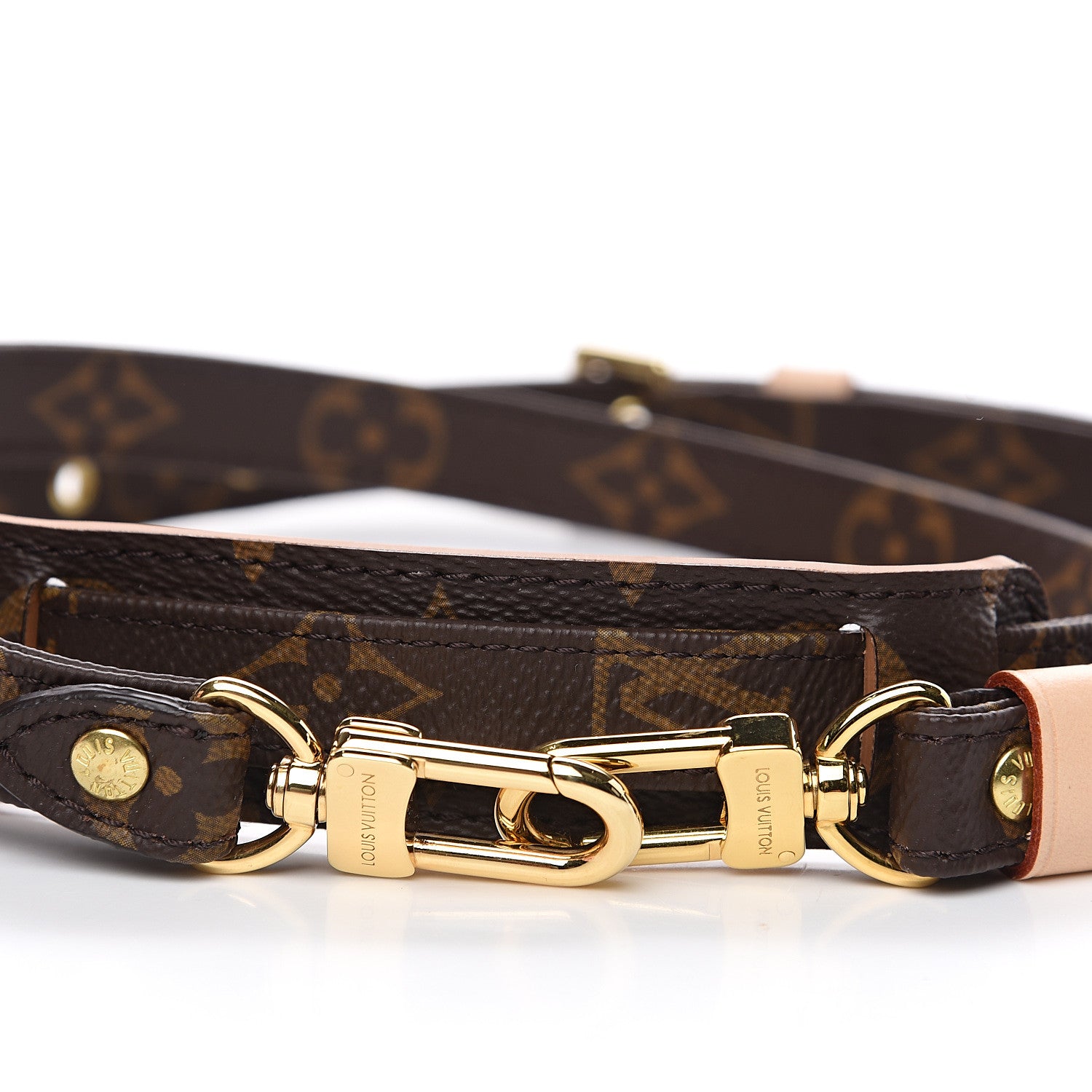 Louis Vuitton Monogram 16mm Adjustable Shoulder Strap 3 of 4