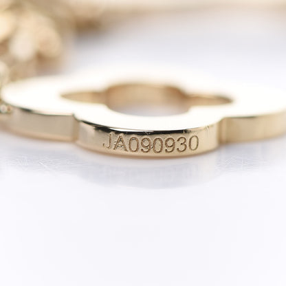 Van Cleef & Arpels 18K Yellow Gold 3 Motifs Byzantine Alhambra Bracelet 6 of 7