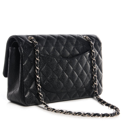 Chanel Caviar Quilted Medium Double Flap Black 3 of 8