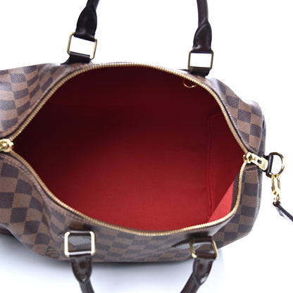 Louis Vuitton Damier Ebene Speedy Bandouliere 35 4 of 12