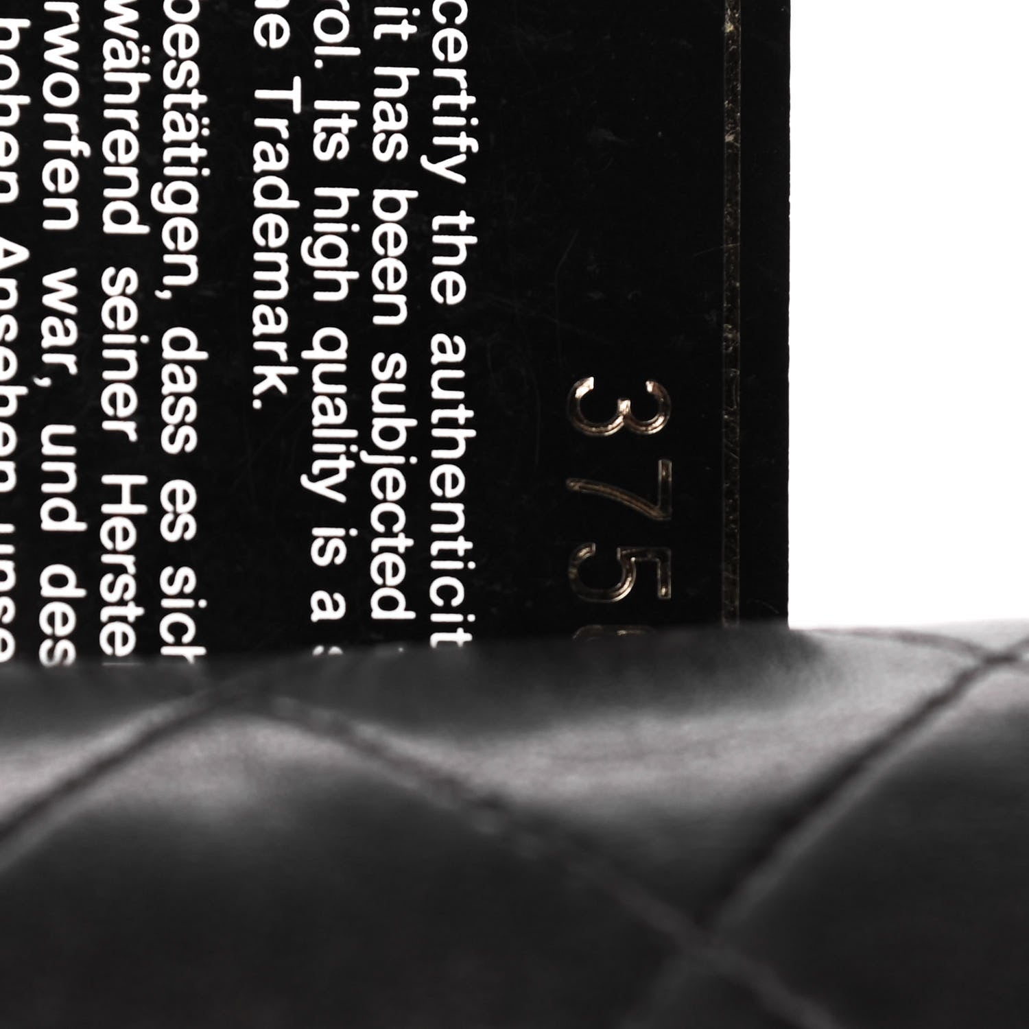 Chanel Lambskin Quilted Small Double Flap Dark Brown 5 of 5