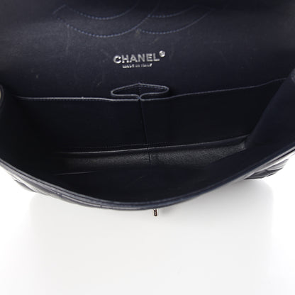 Chanel Lambskin Quilted Jumbo Double Flap Black 4 of 9