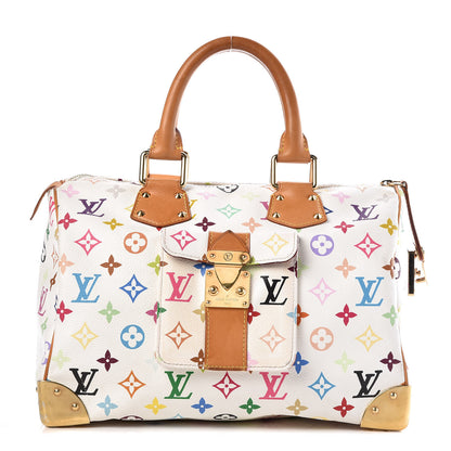 Louis Vuitton Monogram Multicolor Speedy 30 White 1 of 18