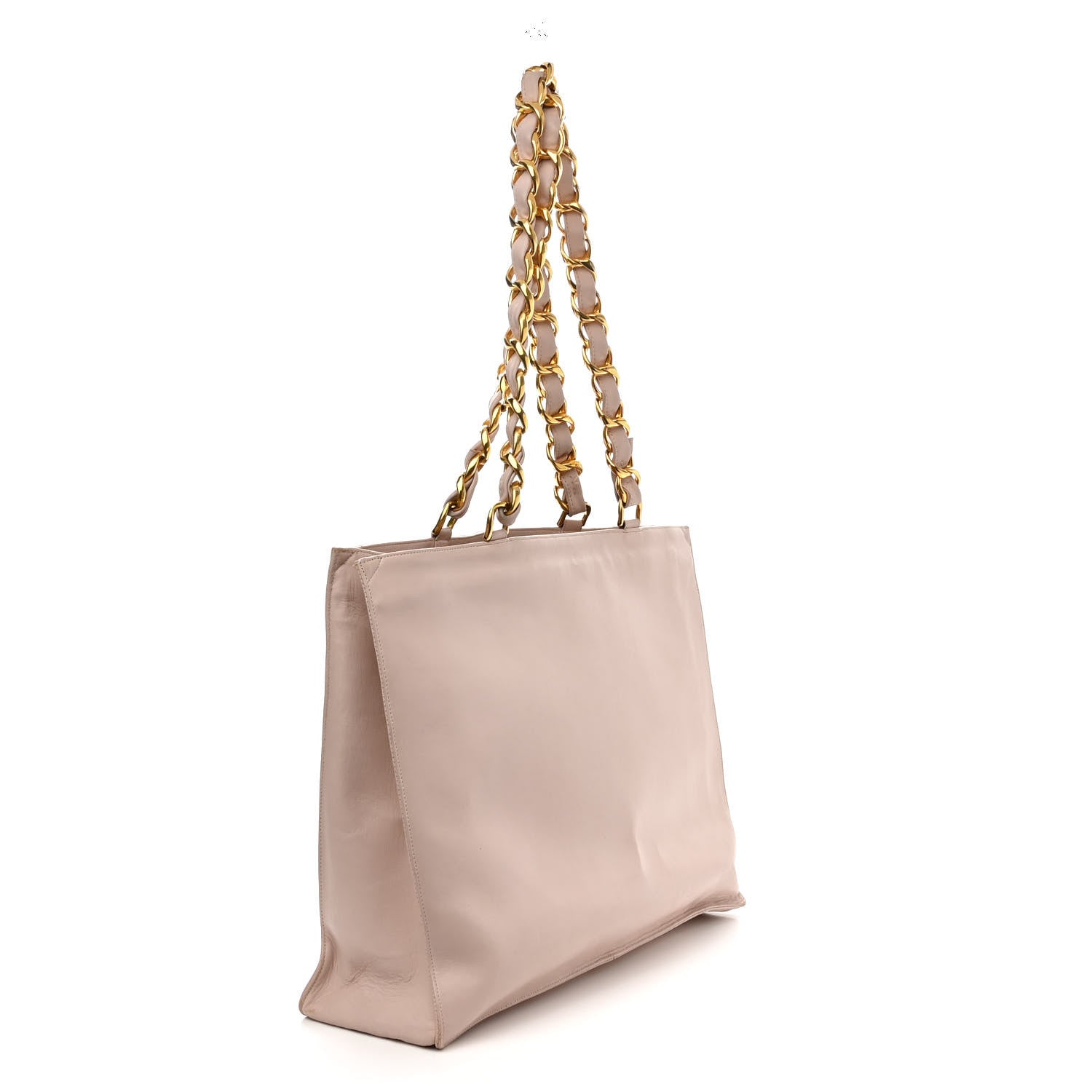 Chanel Lambskin Jumbo CC Shoulder Bag Light Pink 3 of 15