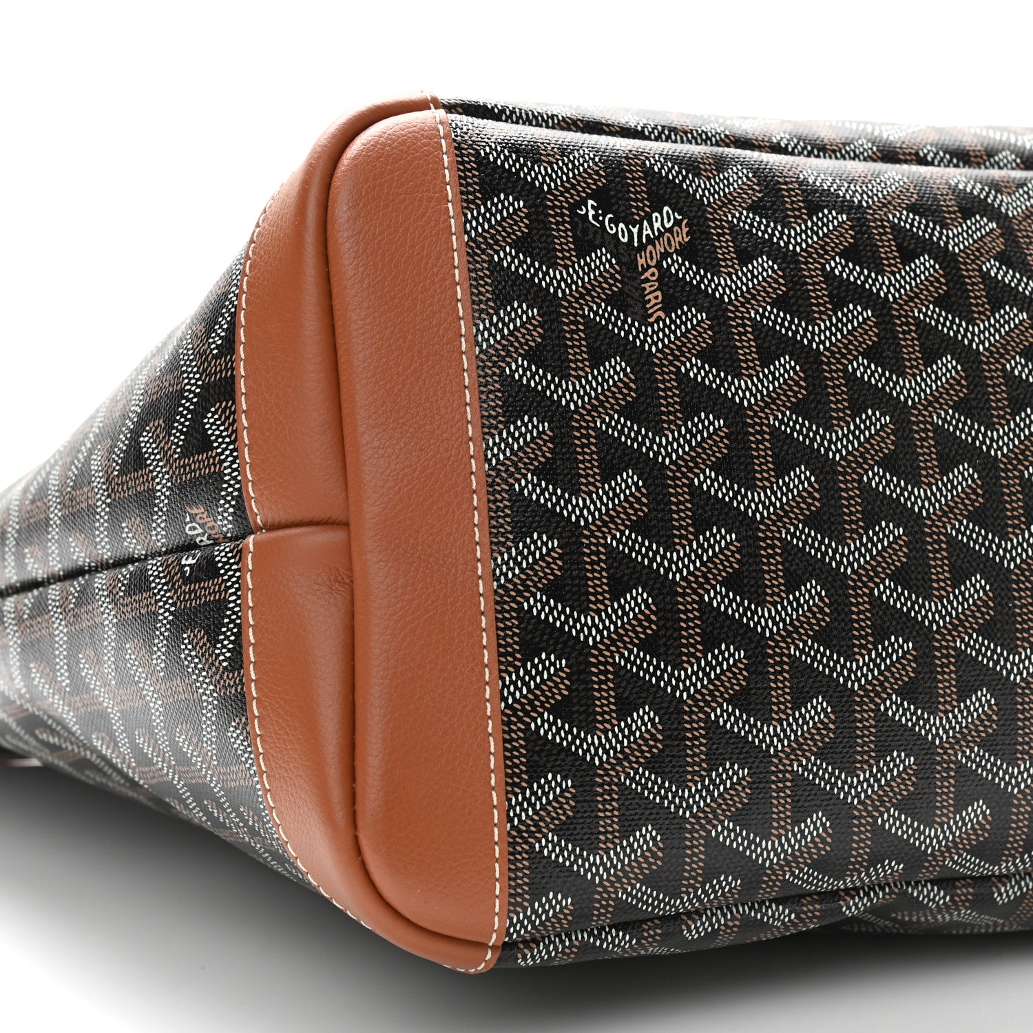 Goyard Goyardine Artois MM Black Gold 5 of 9