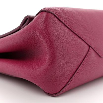 Louis Vuitton Calfskin Lockme II Top Handle Grenat Dahlia 8 of 11