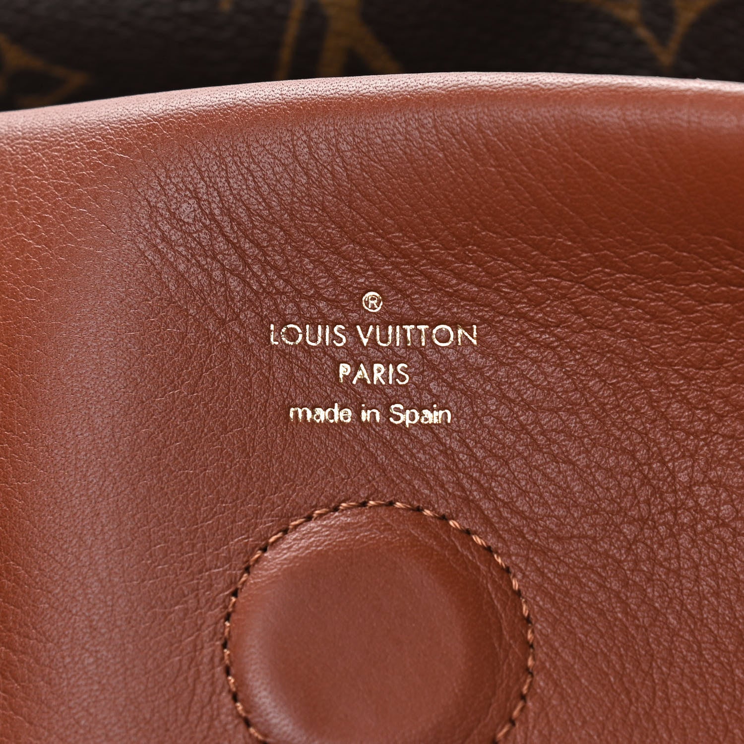 Louis Vuitton Monogram Tuileries Hobo Caramel 6 of 9