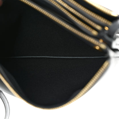 Celine Lambskin Large Trio Crossbody Bag Kohl 9 of 12