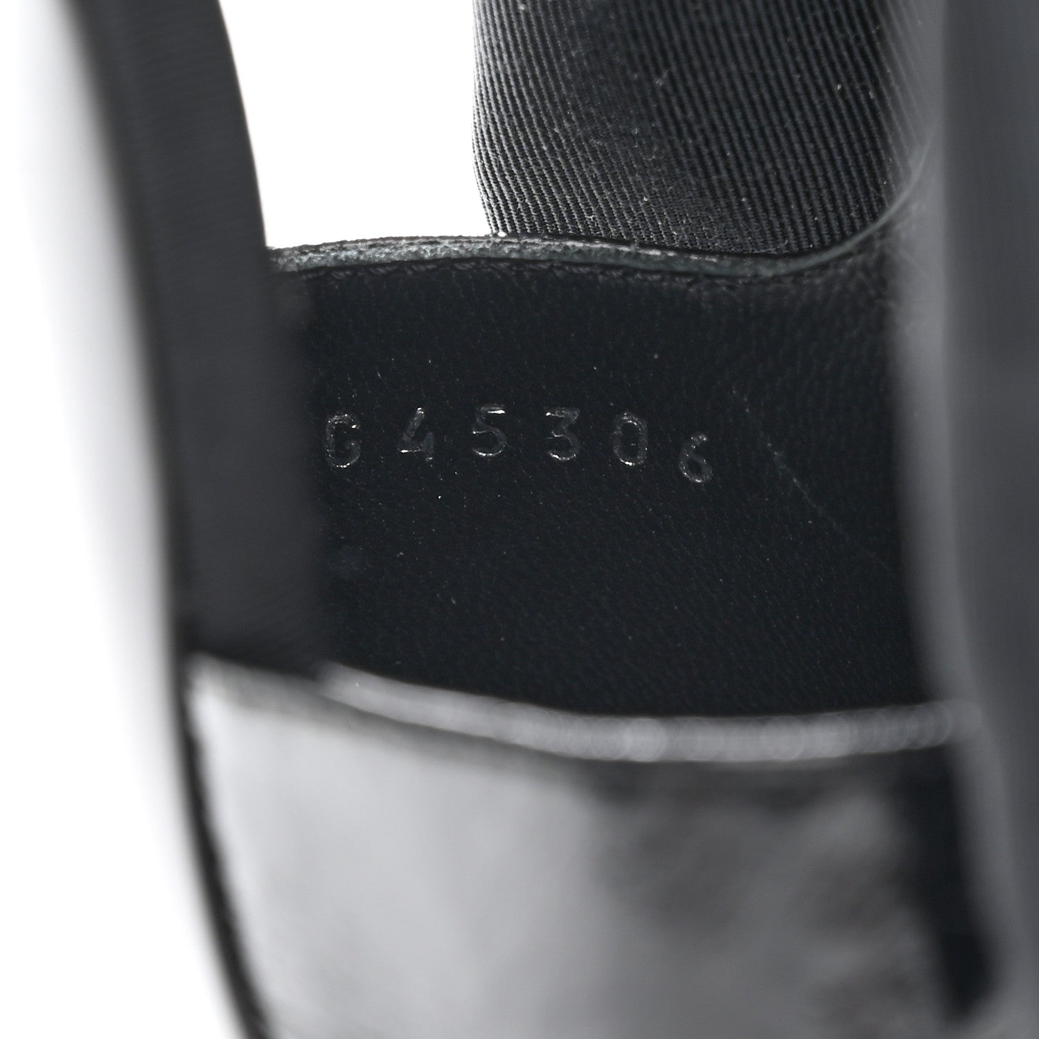 Chanel Crumpled Shiny Fabric Grosgrain Cap Toe Camellia Bow Slingback Pumps 36.5 Black 7 of 9
