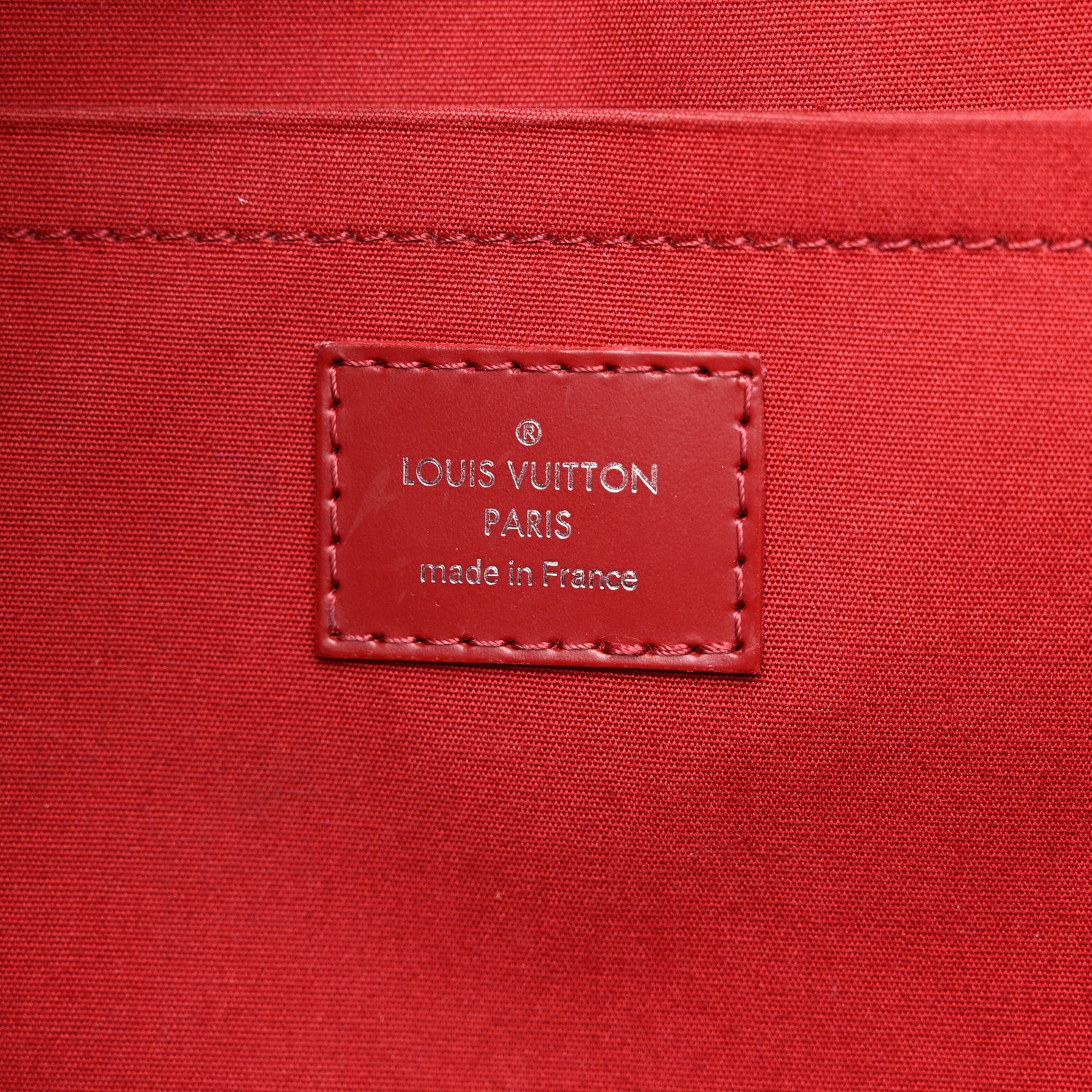 Louis Vuitton Epi Bowling Montaigne GM Red 6 of 14