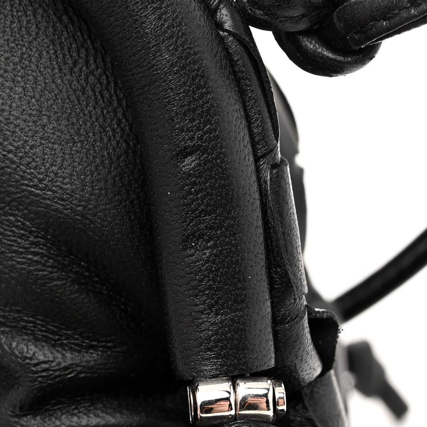 Nappa Intrecciato The Mini Pouch Black