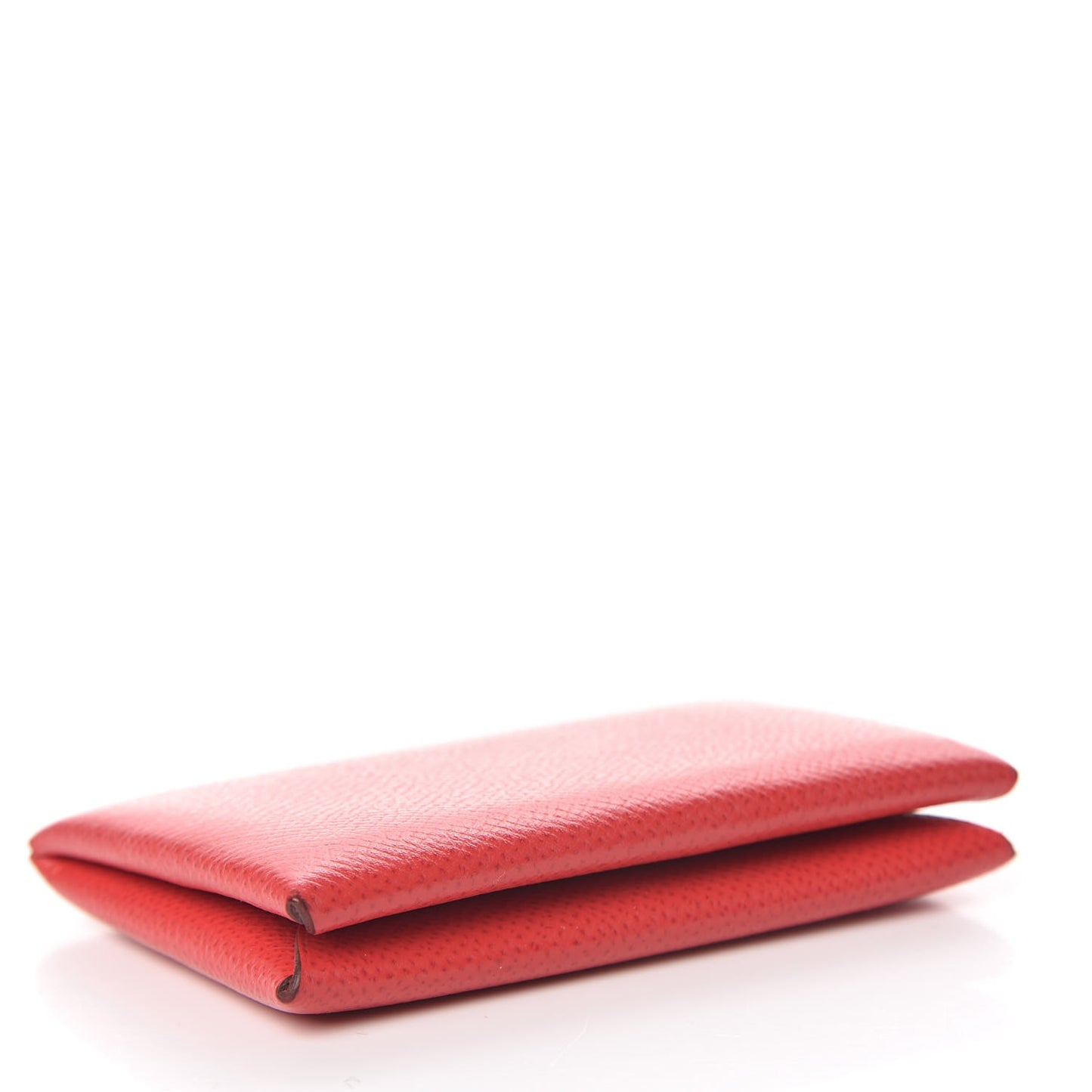 Epsom Calvi Card Case Rouge Casaque