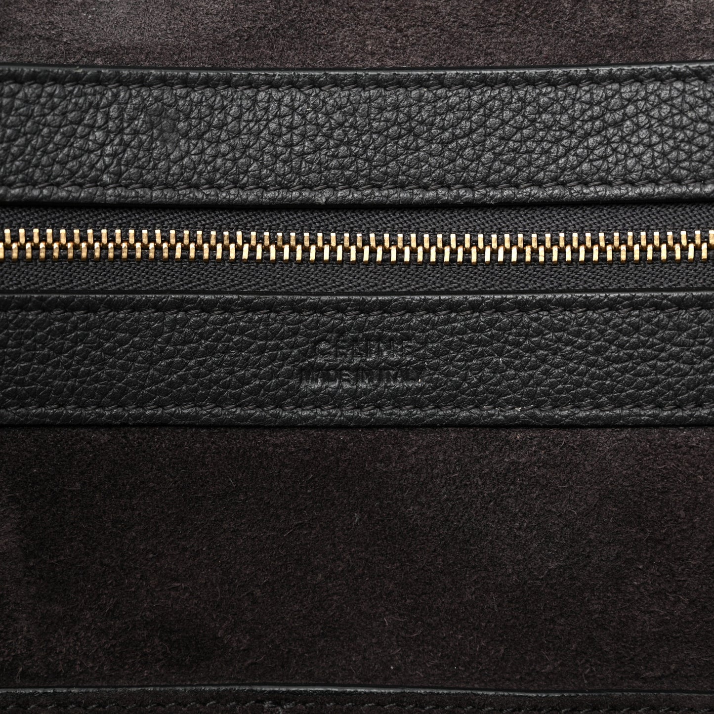 Soft Grained Calfskin Small Belt Cabas Phantom Grey